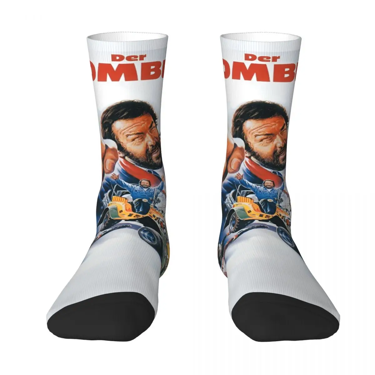 Bud Spencer Und Terence Hill Socks Leisure Stockings Winter Anti-Slip Adults Men Socks High Quality Pattern Cycling Socks