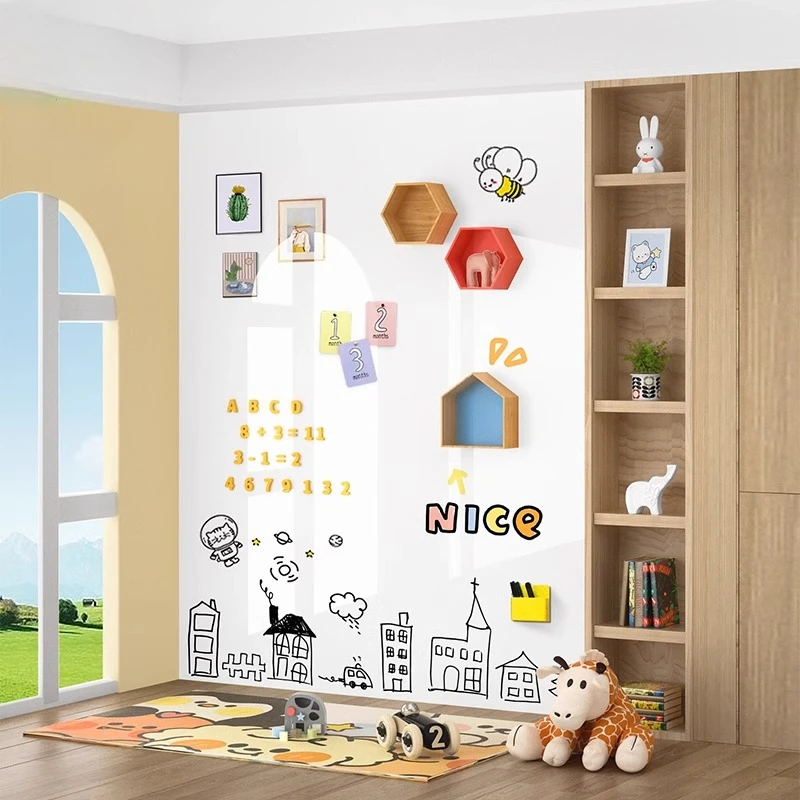 

Double-layer magnetic office writing board, thickened magnetic soft whiteboard sticker