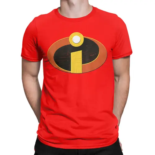 Imagen 2 del producto Novedad, camisetas desgastadas con superemblema para hombres, camisetas de algodón puro con cuello redondo, camisetas de manga corta, merch de talla grande