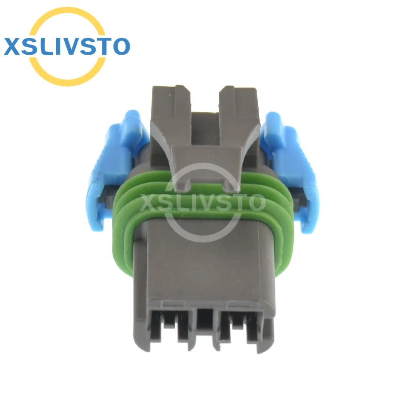 1 Set 2 Pin Auto Waterproof Connector Air Conditioning Compressor Cold Air Pump Plug 12129487 For GM Chevrolet Buick Wuling
