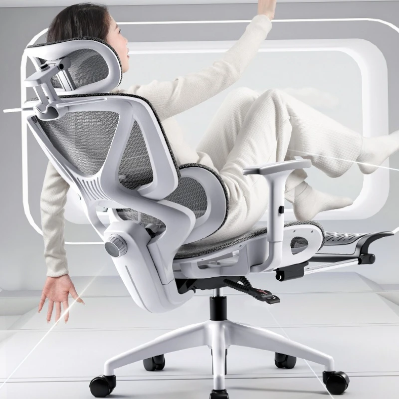 

Прочное эргономичное кресло с поддержкой поясницы, компьютерное кресло, откидное офисное кресло, дышащее кресло для киберспорта