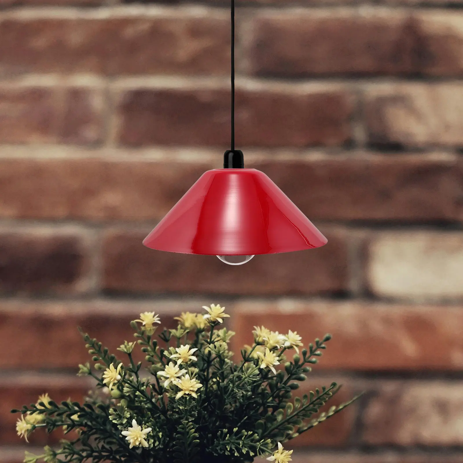 Red Glass Lampshade Vintage Bell Shape E27 Replacement Table Lamp Shade Soft Light Reading Desk Lamp Glass Cover Retro Banker