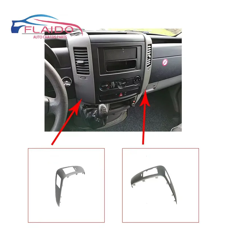 

FLAIDO - Dashboard Trim 9066890137 9066890537 9066890037 9066890237 For Sprinter 906 209CDI 215CDI 2006-2018 Instrument Panel