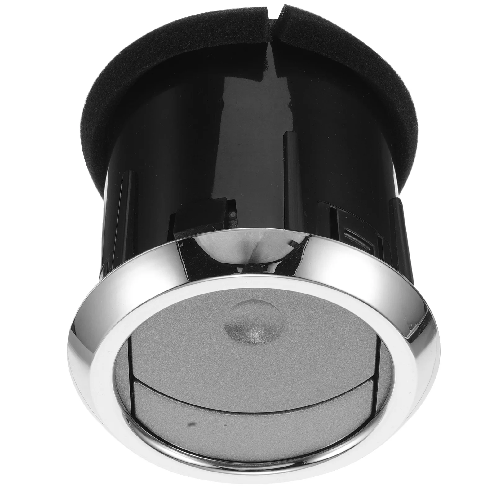 

Air Conditioner Outlet Dash Board Vent Replacement ABS Black Round Vent For 06 09 Cooling Adjustable Direction