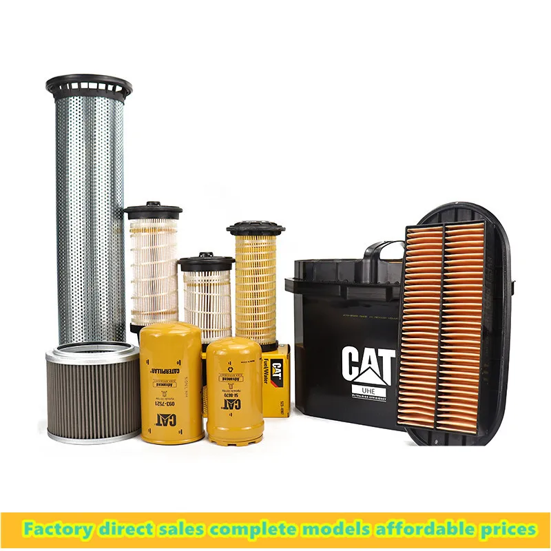 For Caterpillar Cat 320 323gc Gx Original Excavator Oil Diesel Filter Air Filter Hydraulic Inlet Return Pilot Pipeline Filter