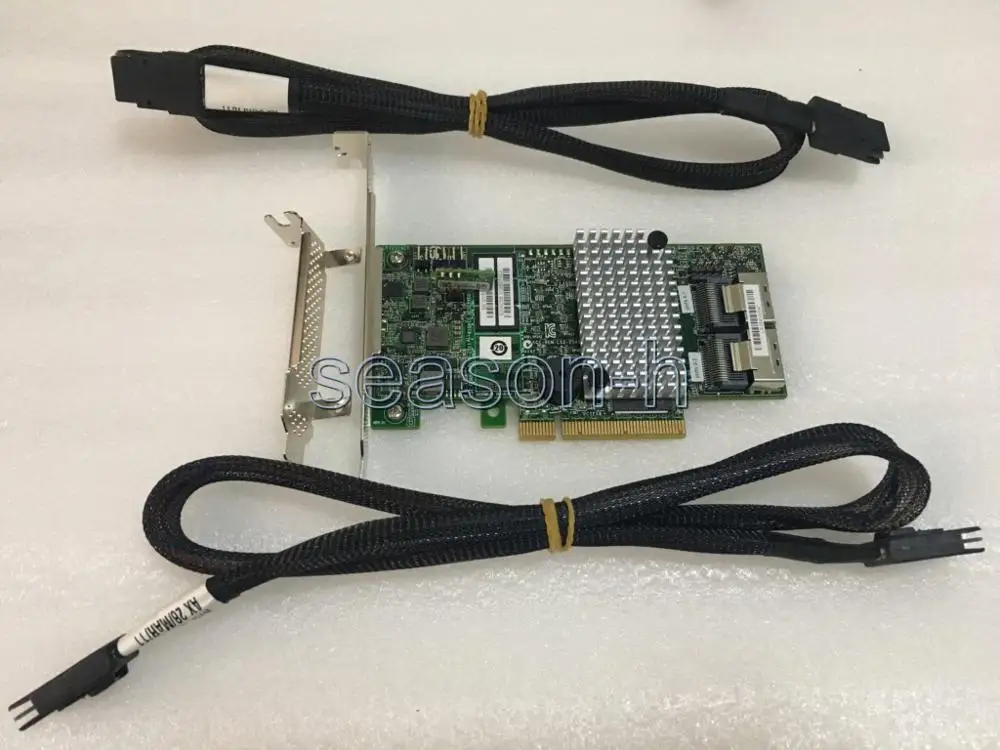 LSI 9267-8i 6Gb PCIE 2.0 512MB 8Port SAS Controller Card PCI 2.0  raid 0, 1, 5, 6, 10, 50, and 60