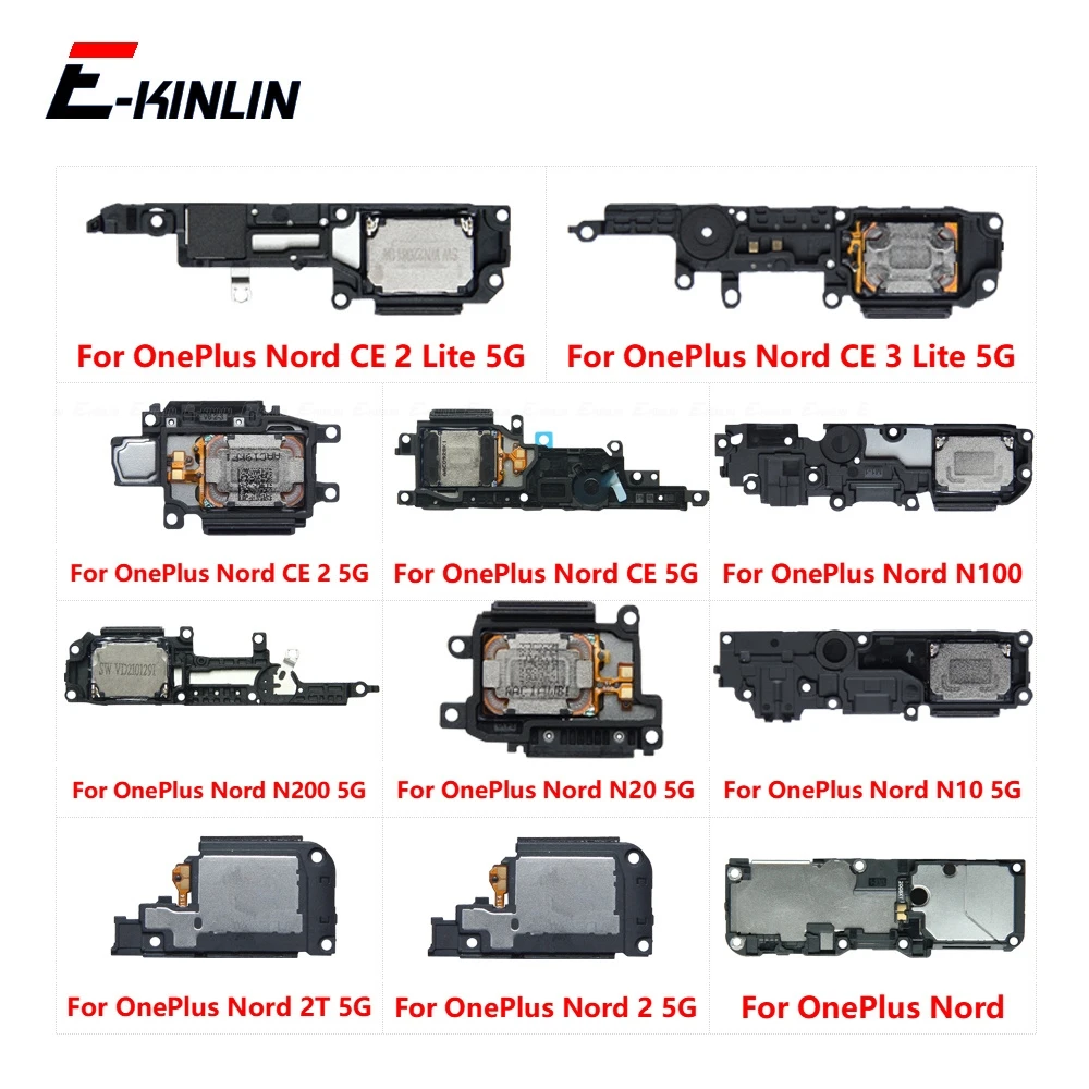 Rear Inner Ringer Buzzer Loud Speaker Loudspeaker Flex Cable For OnePlus Nord 2T N10 N20 SE N100 N200 N300 CE 2 3 Lite 5G