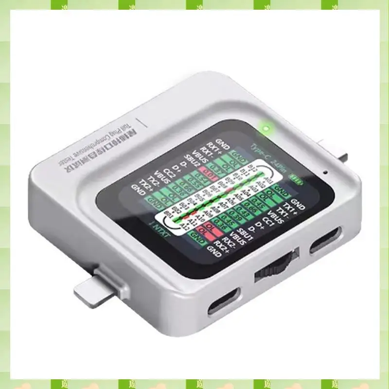 2025 TNS360 휴대폰 테일 플러그 종합 감지기 30V~5A 자동 스캔 감지 3-in-1 IOS TEYE-C,TNS360 모바일용