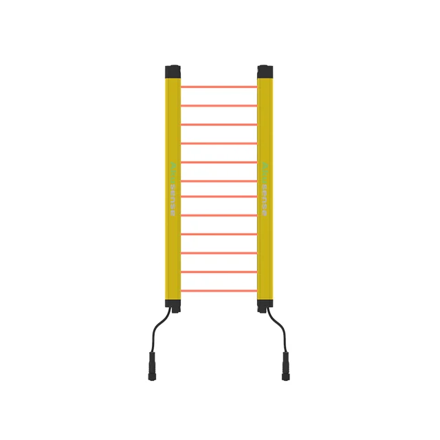 Akusense bkl série sensores industriais área segurança luz cortina sensor infravermelho luz cortina sensor fabricantes