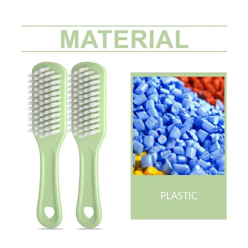 

SoftBristle Cleaning Brush MultiPurpose For Shoes Sink Wall Stain Grease Removal Protect Surfaces While Cleaning