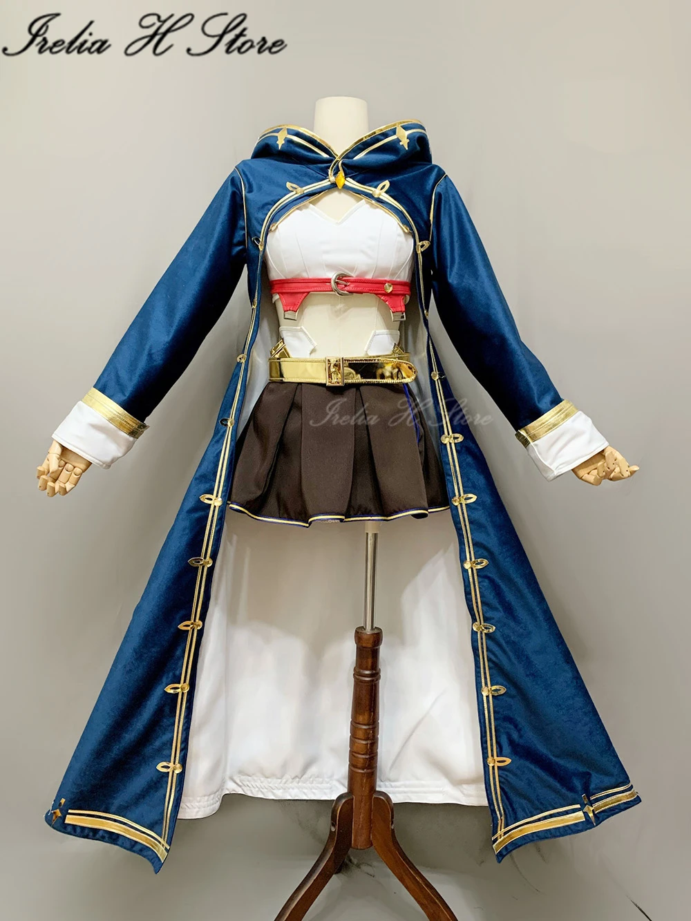 Irelia H Store disfraz de Cosplay para mujer, capa de juego, hecho a medida, de Granblue Fantasy