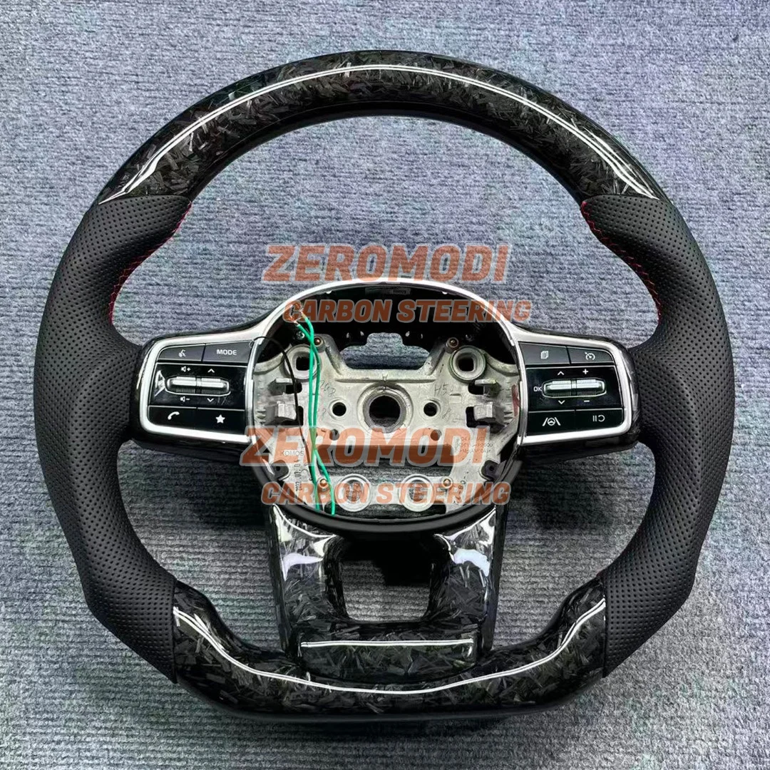 Sport Carbon Fiber Steering Wheel for Kia Carnival 2022-2024