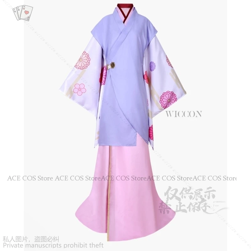 Akane New Wig Tokyo Blade Stage Play Season 2 Akane Kurokawa Cosplay Japanese Kimono Uniform Anime Lolita Cosplay Costume