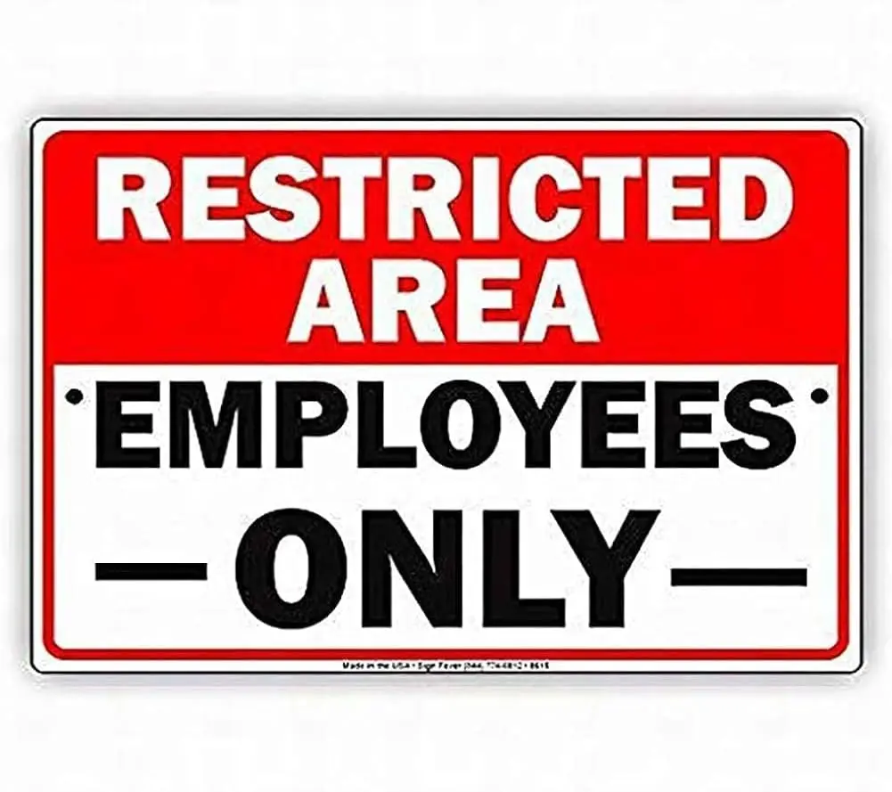 Metal Sign Points Bilingual Spanish Metal Tin Sign