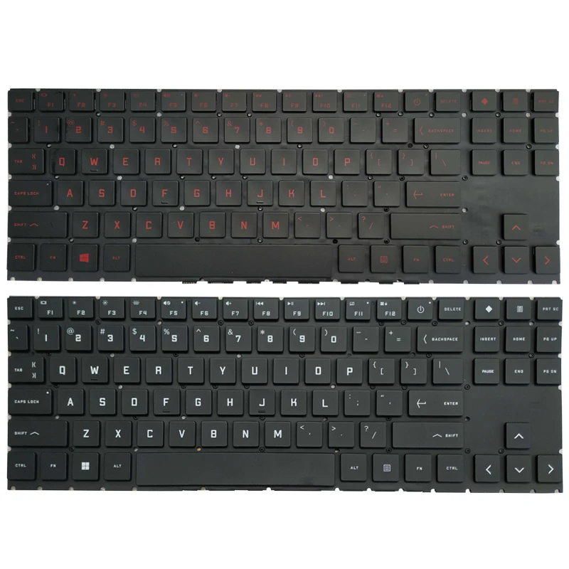 

NEW for HP OMEN 15-EN 15-EK TPN-Q238 TPN-Q236 US laptop keyboard with backlight