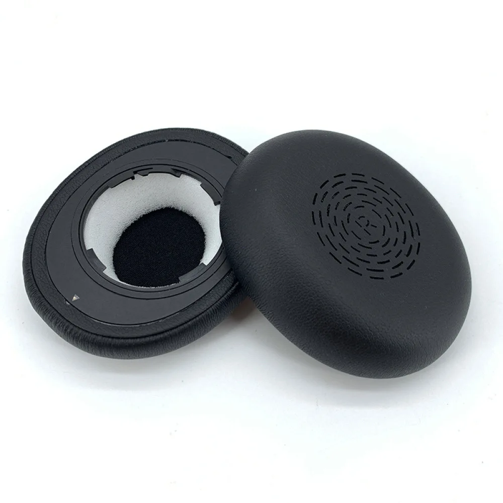 Repair Parts Ear Cushions For Jabra Evolve2 65 UC MS Flex Headphones Replacement Soft Leather Earpad Cover Ear Sleeves