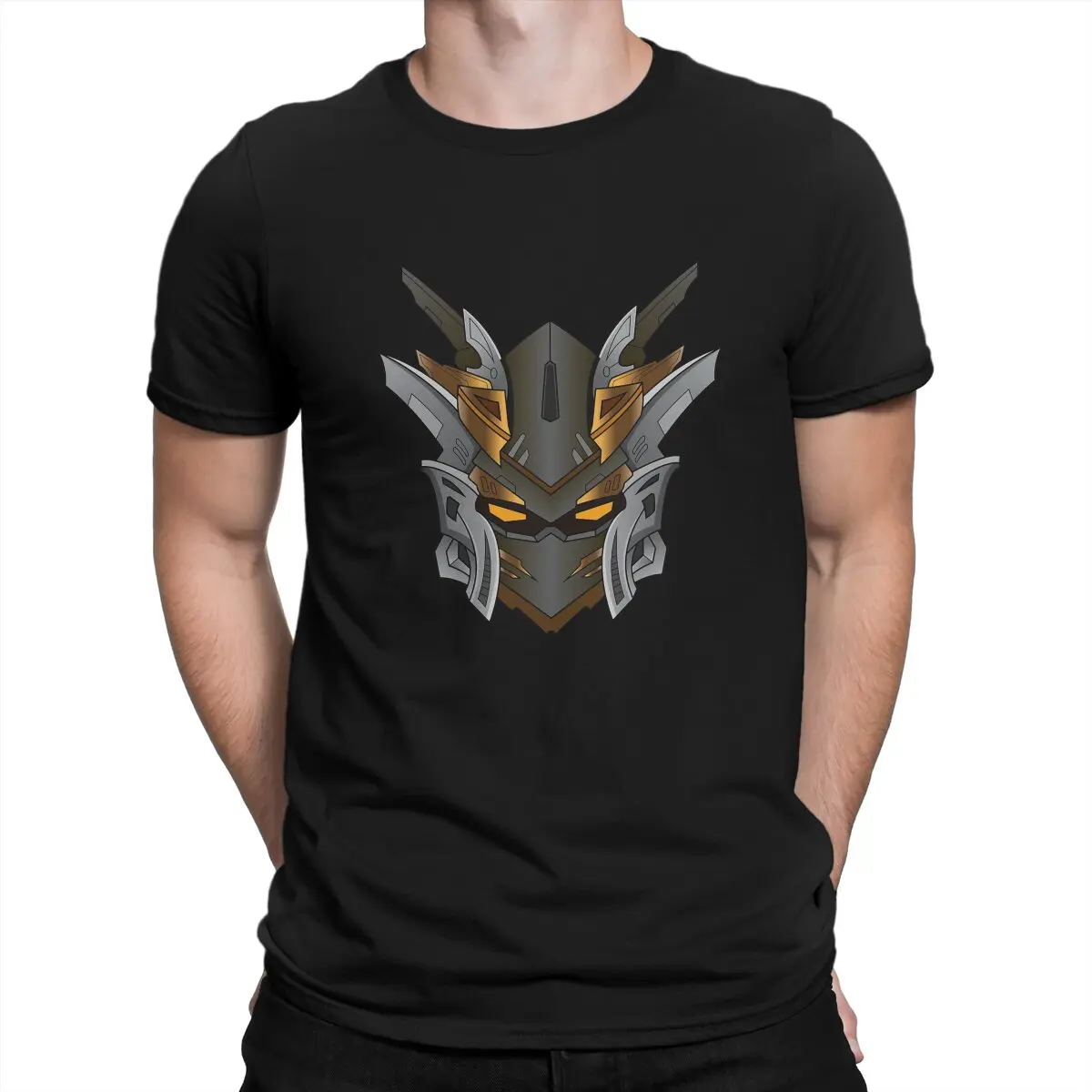 TD 001 Golden Blaze Special TShirt Titanfall Casual T Shirt Hot Sale T-shirt For Men Women