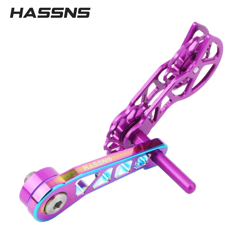 HASSNS Bicycle Derailleur Chain Guide Dirt Jump Bike Chain Tensioner Rear Derailleur Cycling Transmission Single Speed Change