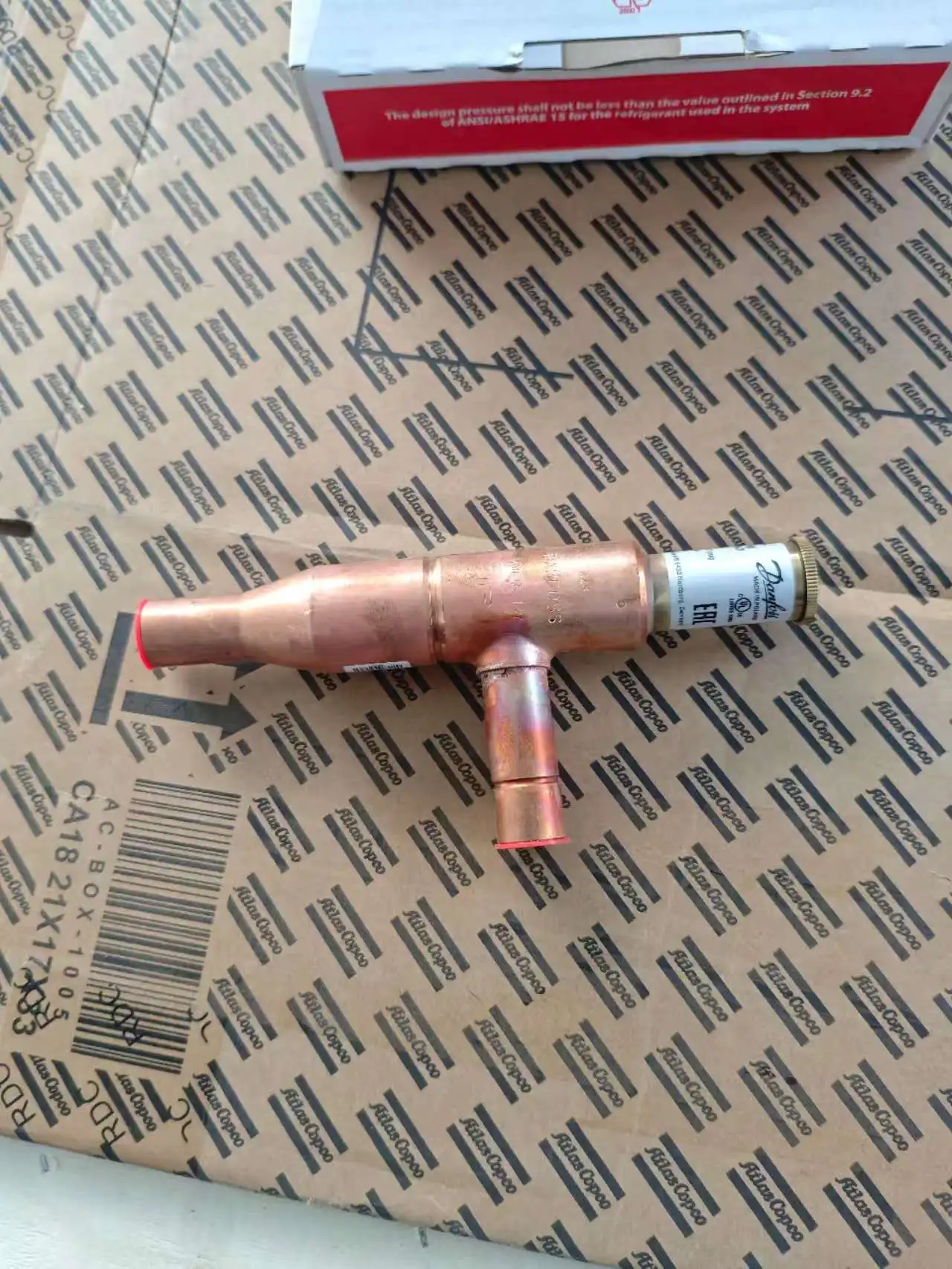 Atlas Copco 1617152404 Hot Gas Bypass Valve Spare Parts