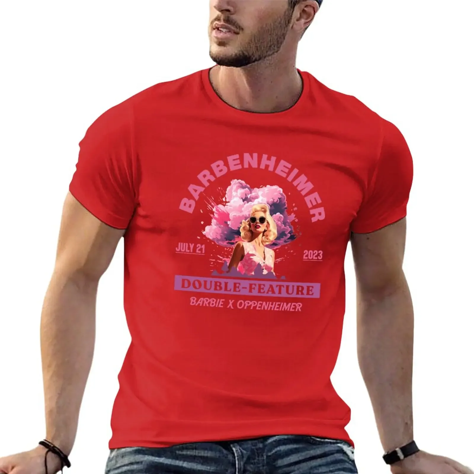 New ORIGINAL BARBENHEIMER 2023 T-Shirt black t shirts plus size t shirts summer top men t shirt