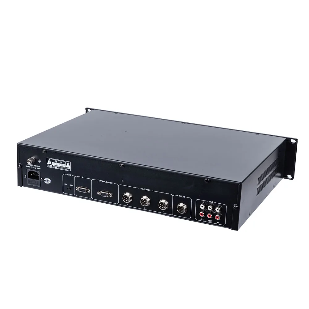 Digital Audio Conference System With Discussion Voting Function