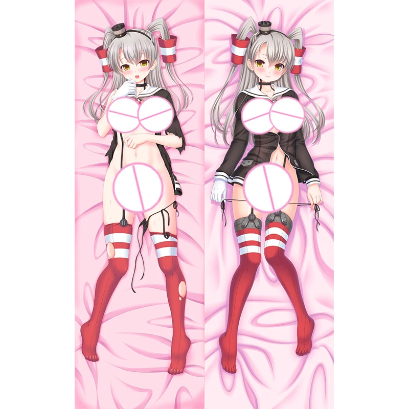 

Dakimakura Anime Pillow Cover Amatsukaze Double Sided Print Life-size Body Decoration