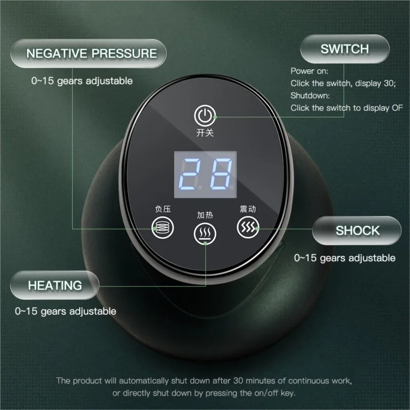 مايكرو الحالي شحن فرشاة ميريديان الكهربائية كشط أداة مكافحة التهاب السيلوليت تدليك الجسم الدهون الموقد التخسيس وتشكيل