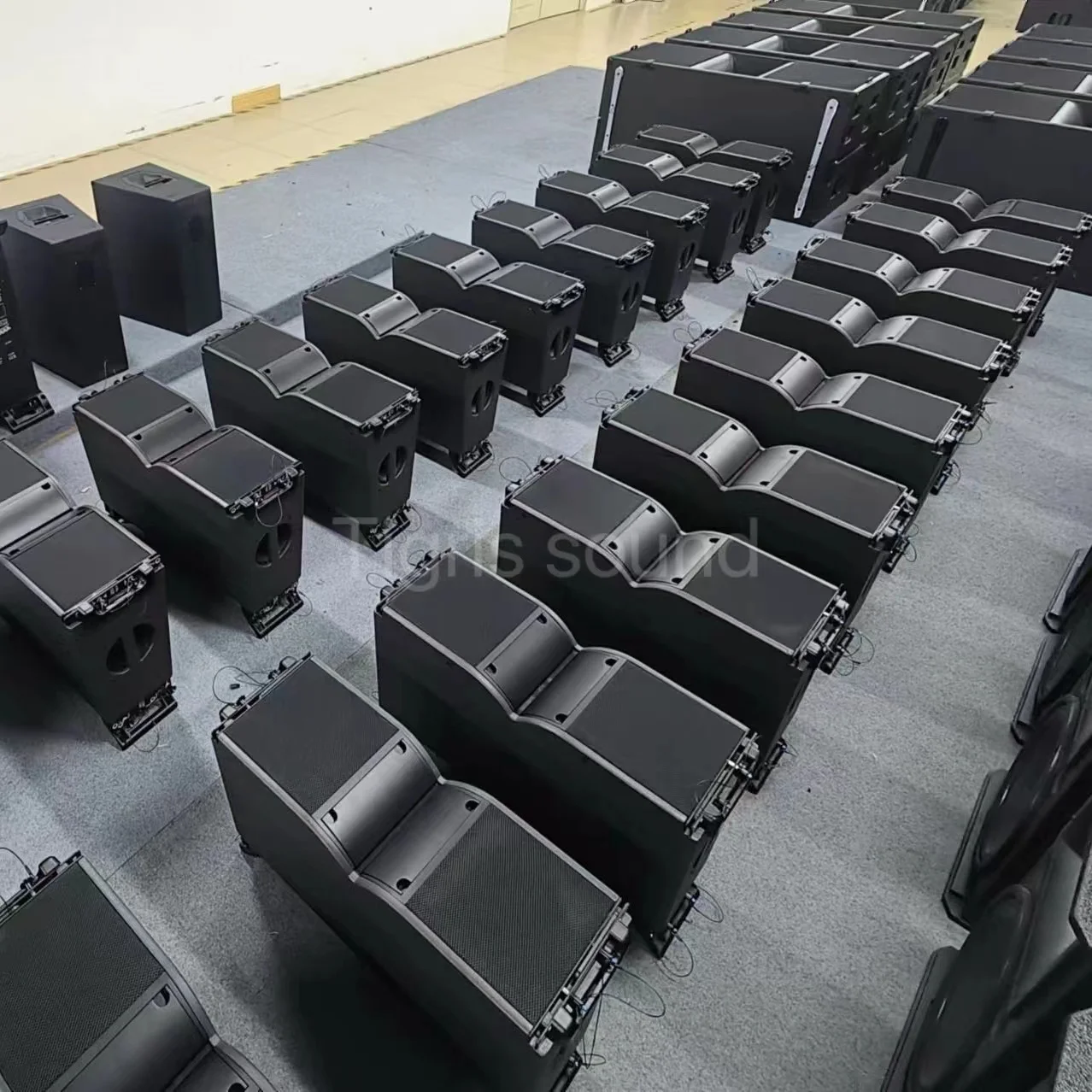 K208 Dual 8-Zoll Line Array Active Indoor Outdoor Stage Audio Line Array Lautsprecher Passives Soundsystem