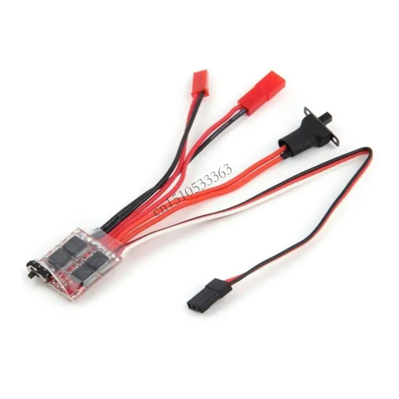 

090E 20A Brush Brushed Motor Speed Controller with Brake for 1/16 1/18 1/24 Car SCX24