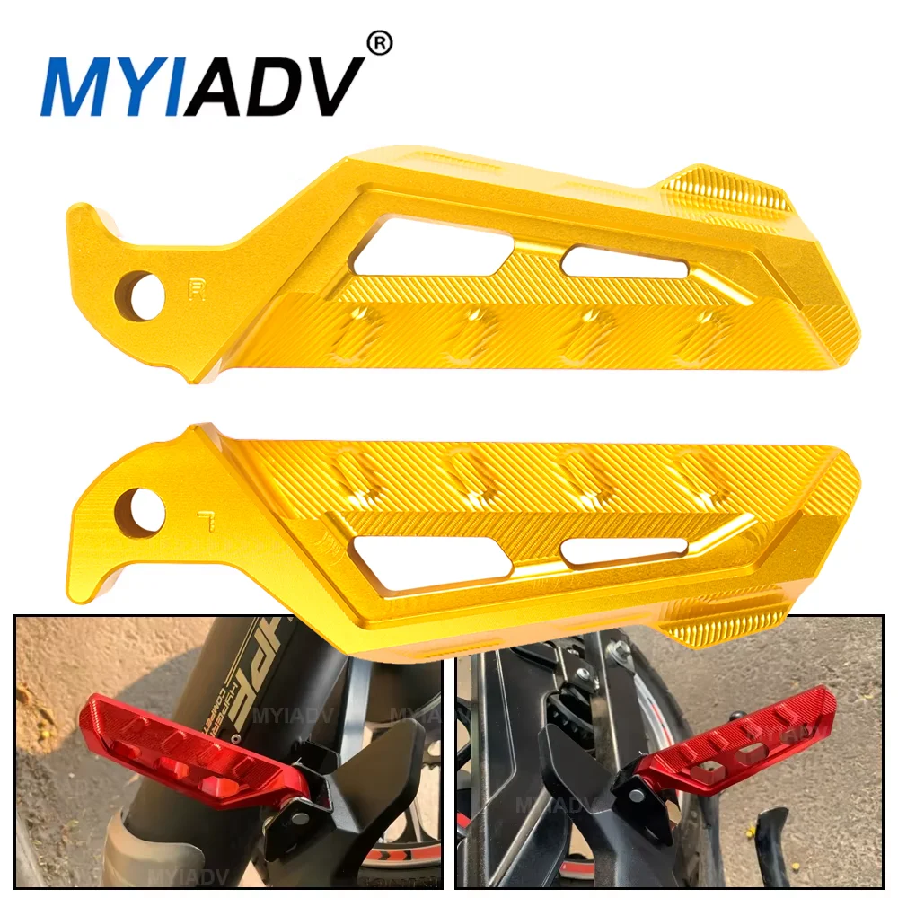 Motorrad Hinten Passagier Fußstütze Hinten Fußrasten Fußrasten Pedale Zubehör Für Yamaha NMAX 125 NMAX 155 NMX 160 NMAX 125 155 160