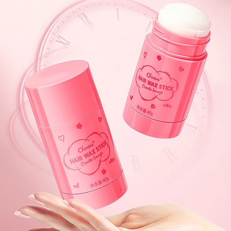 40g Hair Wax Stick Prevent Frizz Arrange Loose Smooth Fast Styling Nourish Hair Natural Plant Non Greasy Hair Wax Stick Cream