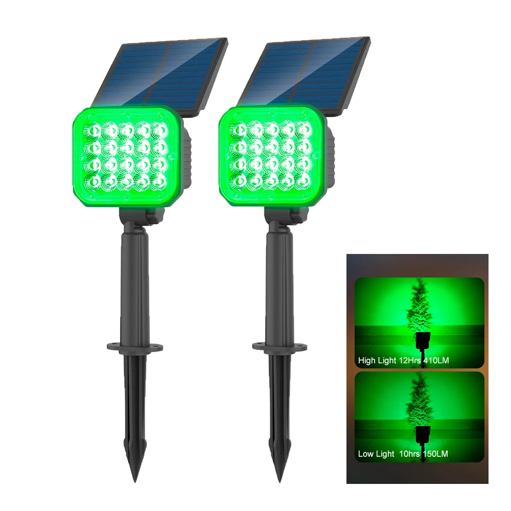 

2Pcs Solar Outdoor Light 49Leds for Garden Landscape Tree Decoration Wall Lamp Ip65 Waterproof Street Pathway Lawn Spotlight