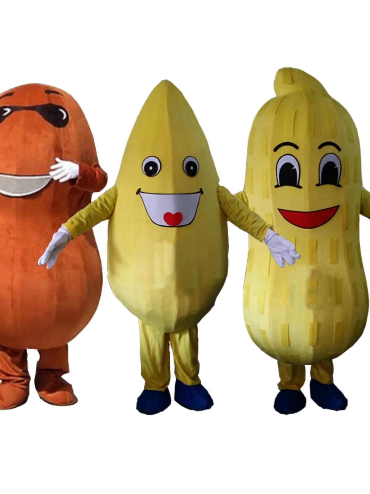 Peanut Melon Seeds Mascot Costume Set Role Playing Party Game Cartoon Anime Advertising Promotion Carnival Halloween Gift