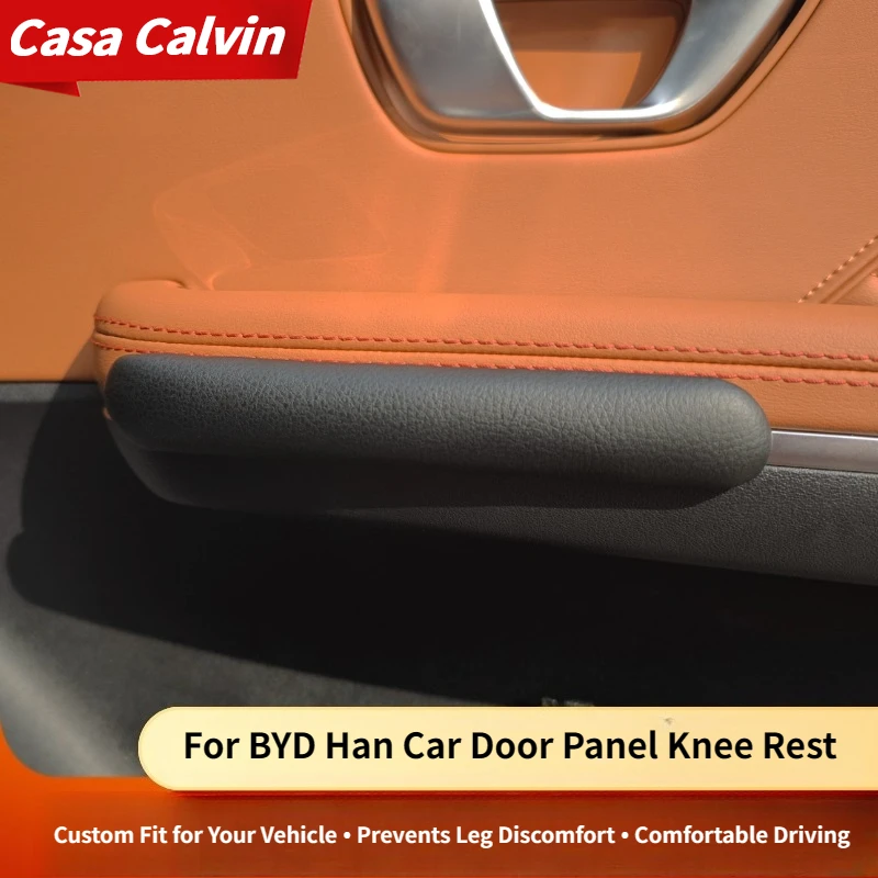 For BYD Han Car Leg Pad & Knee Cushion - Door Panel Decoration & Long-Distance Comfort Accessory