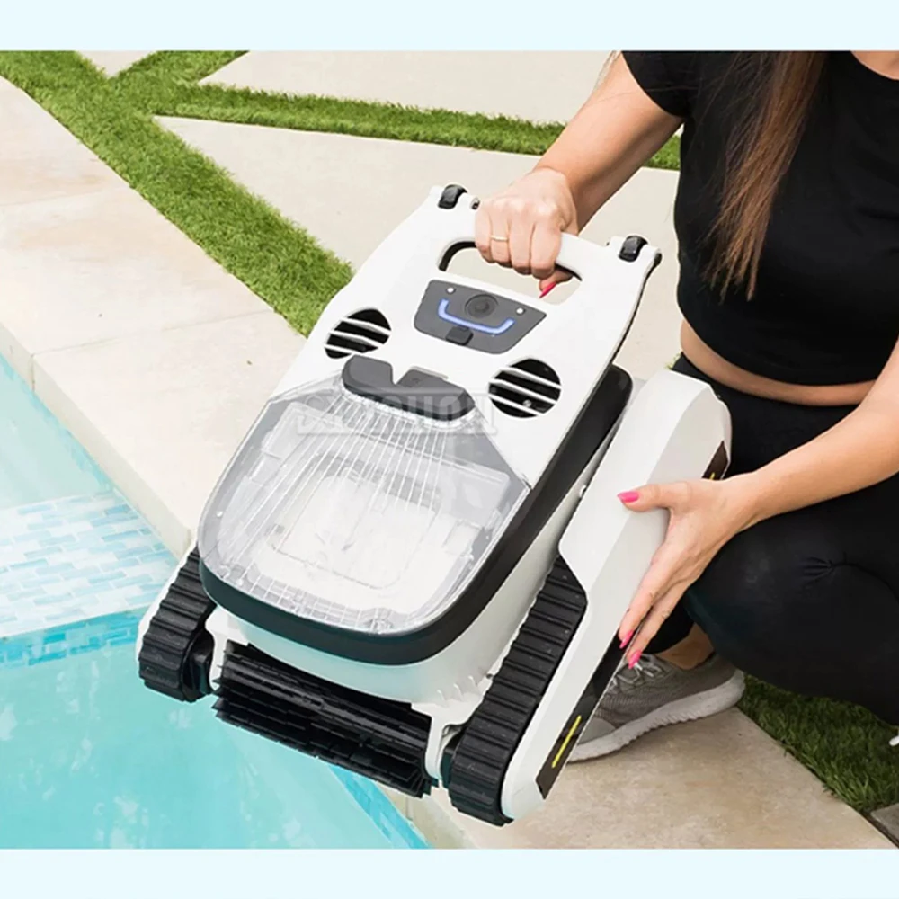 Automatic Swimming Pool Cleaner Sewage Suction Machine Wireless Swimming Pool Underwater Cleaner Home