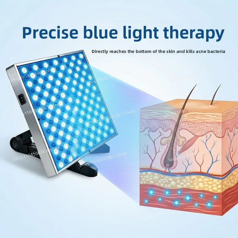Household Blu-ray black light 225 light panel bracket sunbathing 460nm large row