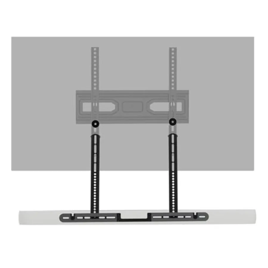 

TV mount for Sonos Arc Arc Ultra soundbars steel construction black supports up to 22 lbs under/above TV installation hidden de
