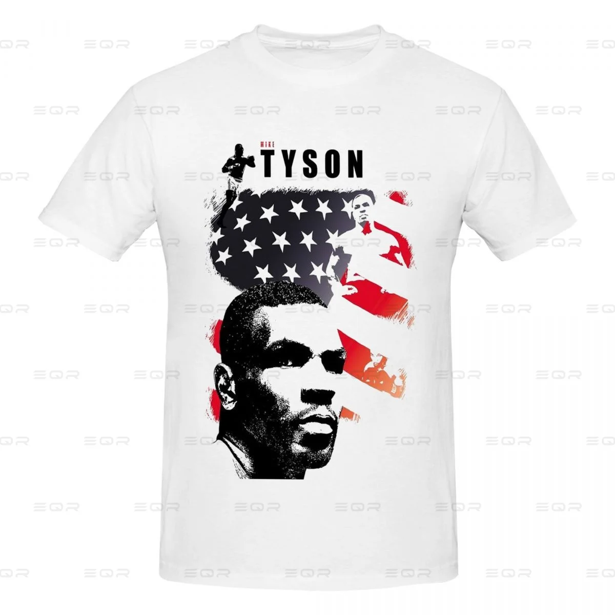 Mike Tyson Boxing Retro Boxing Men's round neck Oversized T-shirt,Hip Hop,Tee shirt Novelty all the year round Gift