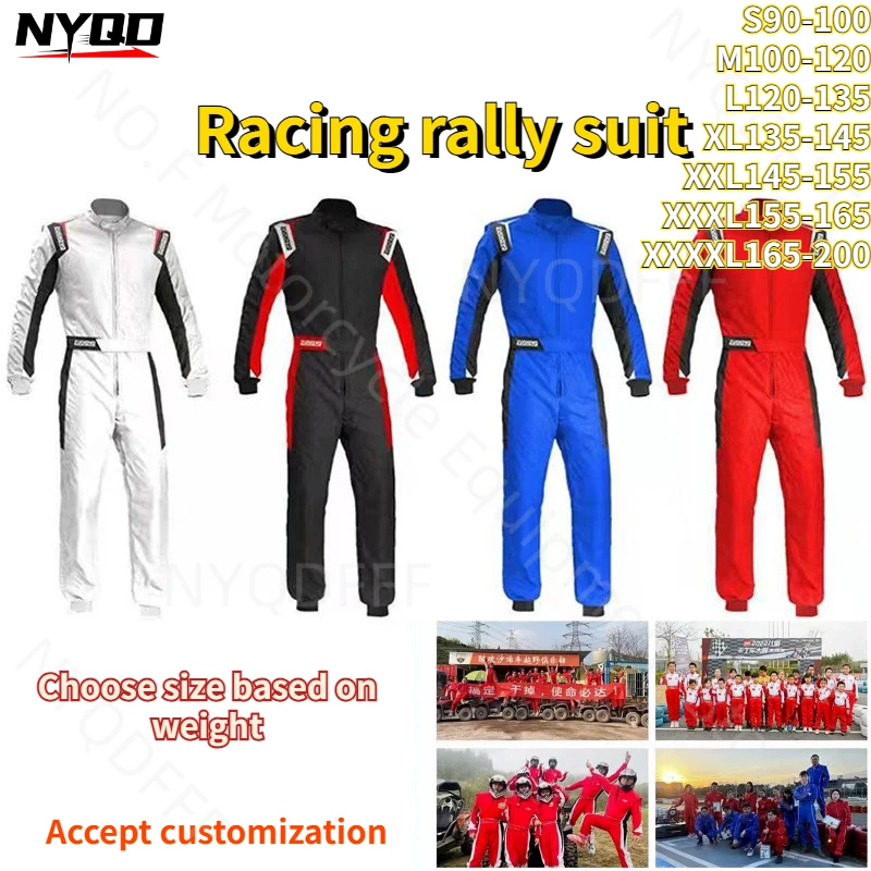 

Four Season One-piece Car Beach Bike Kart Off-road Bike Rally Waterproof Couple F1 One-piece Racing Suit