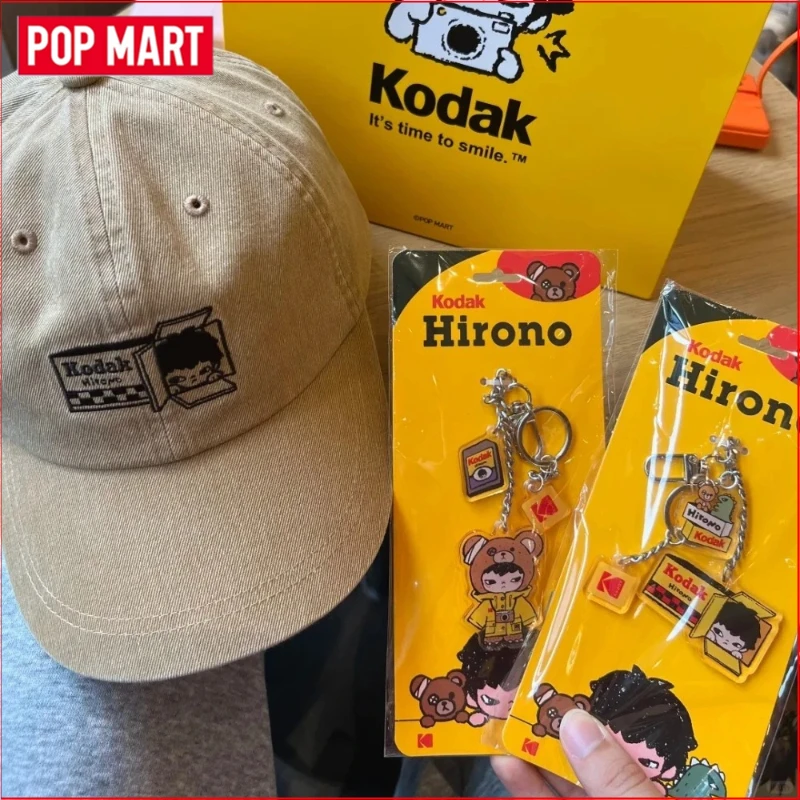 New Pop Mart Hirono Kodak Series Keychain Cartoon Decor Toys Doll