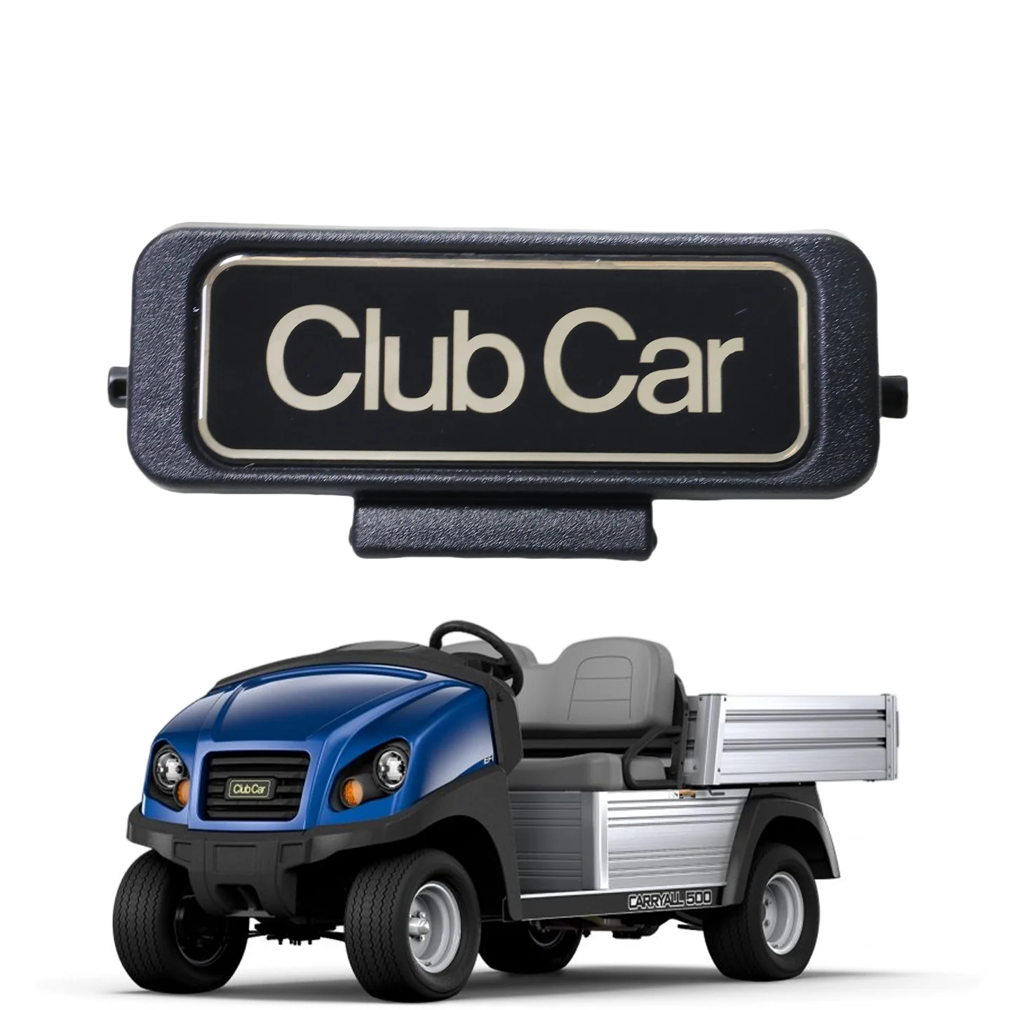 Golf Cart Parts Club Car T6 2015-2025 Battery Cover Charging Lid Nameplate Replacement OEM 102883601 105034801 Electric Golf Car