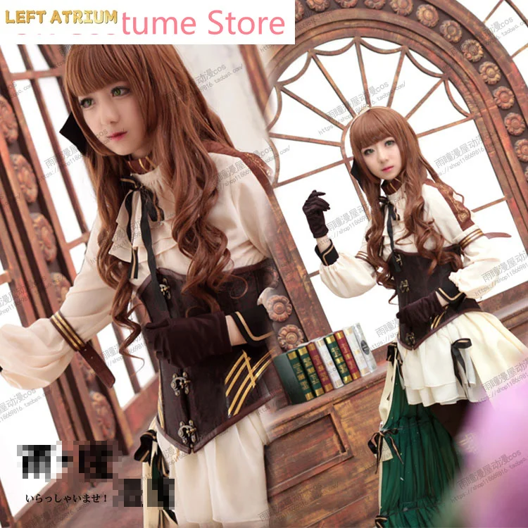 

Anime! Code:Realize Guardian of Rebirth Cardia Beckford Formula Suit Gorgeous Dress Lolita Uniform Cosplay Costume