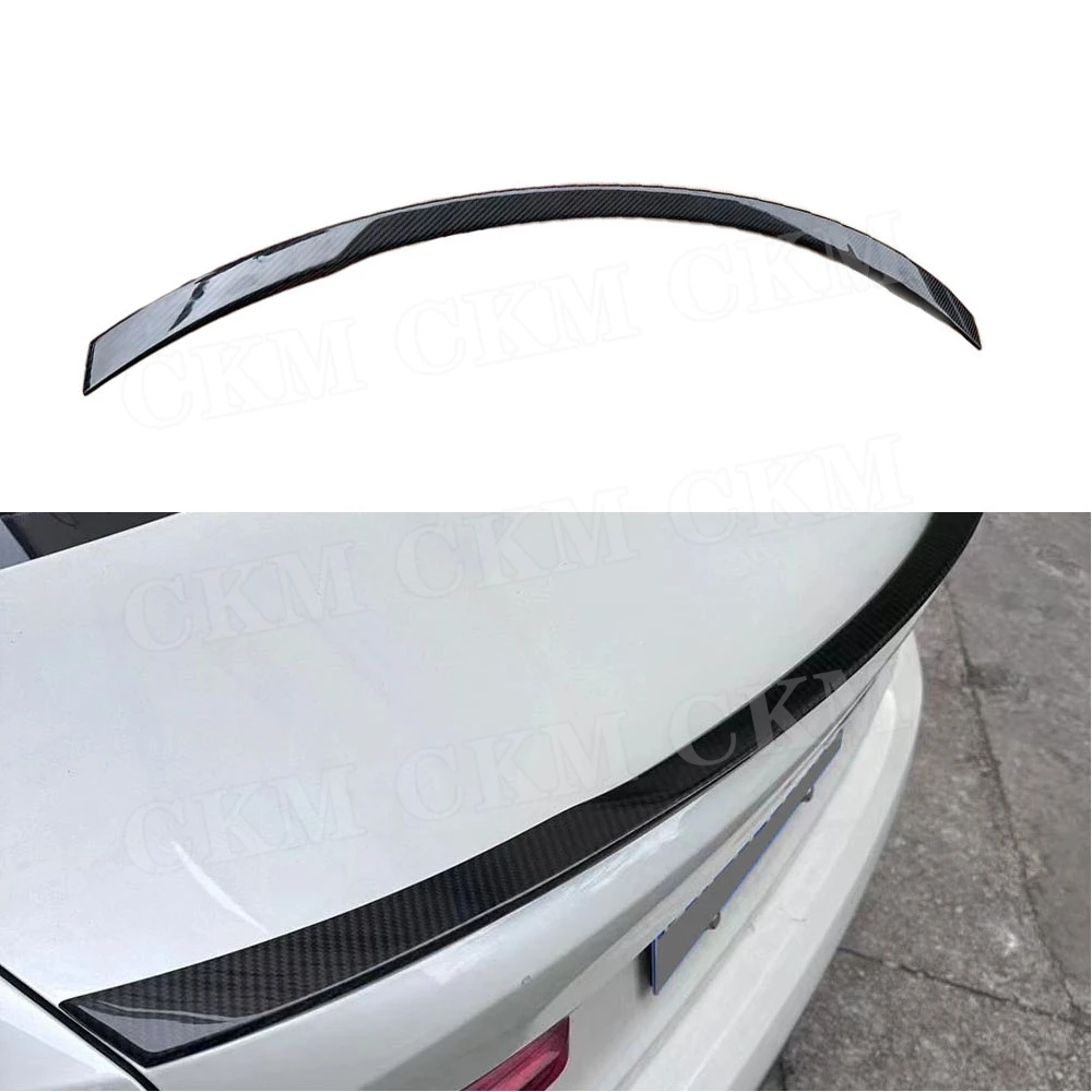 

Carbon Fiber Rear Trunk Boot Lip Spoiler for BMW 3 Series G20 G28 M3 G80 2019-2023 Rear Spoiler Wing Lip Body Kits A Style