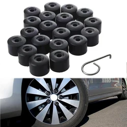 Car Wheel Tire Lug Nut Bolt Cover Cap for VW Scirocco Tiguan Golf MK7 GTI Passat B5 Skoda Hub Rims Screws Plugs Studs Decoration