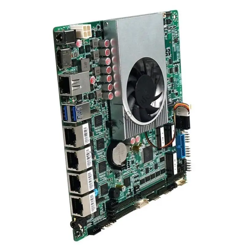 594F لوحات أم صناعية N150 ITX منخفضة الطاقة، معالج 4 نوى، شبكة 10G فعالة، منفذ M.2 4x2.5G