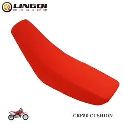 LYNNCHI Motorcycle CRF50 Red Seat Cushion Foam Saddle Cover For CRF 50 50cc 70cc 110cc 125cc Trail Dirt Bike Modification