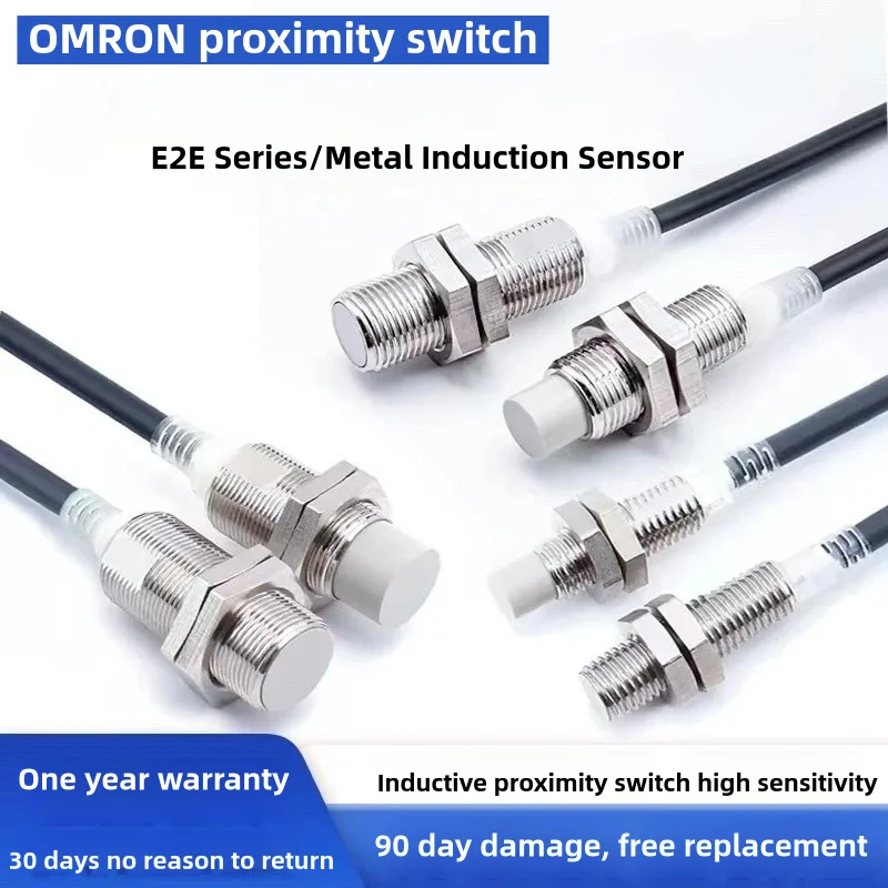 

Omron Proximity Switch E2E-X5Me1-Z/X10Me1/X1R5E1-Z X18Me1 E2E-X2D1-N