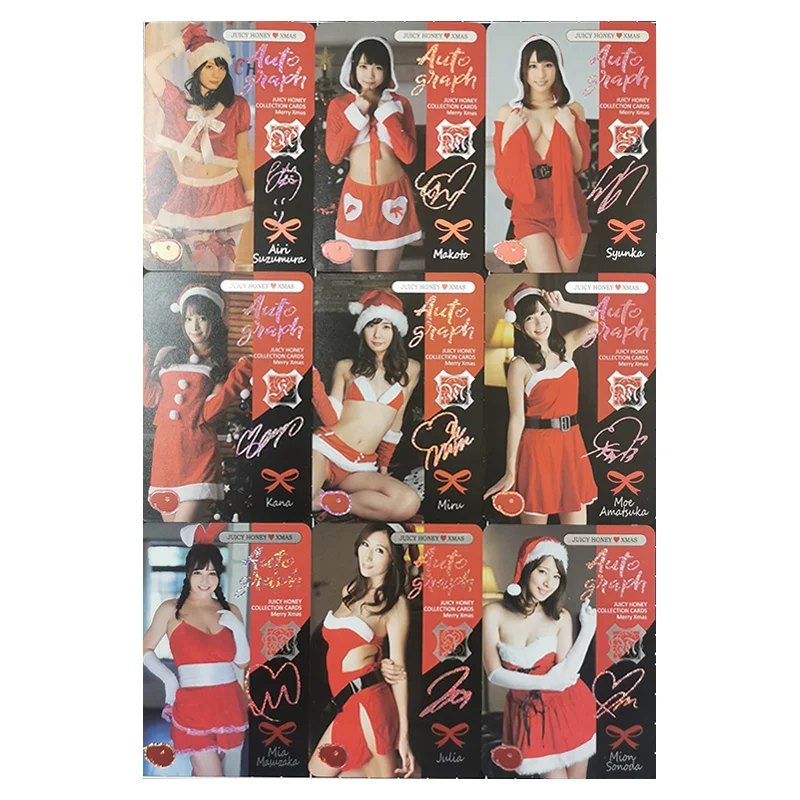 In Stock Hoshimiya Ichika Rion Eibui Jyoyuu Mikami Yua Kawakita Saika Yamate Ria Anzai Rara Game Collection Cards Christmas Gift