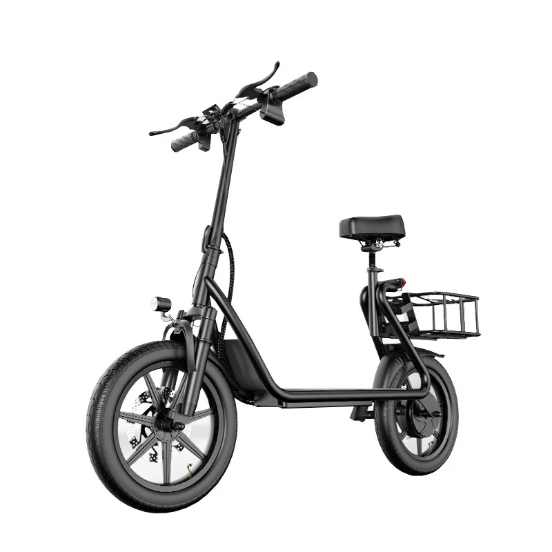 

EU/US CRTOL 500W Electric Scooter 14inch 48V22.5Ah Foldable EScooter Electric Scooters 80km Range 35km/h Speed With Basket