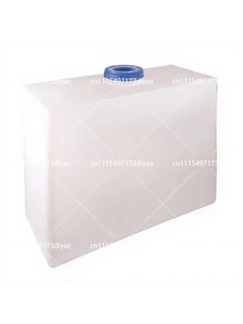200L Plastic PE Water Storage Tank, Vertical Square Flat Bucket for Liquid Storage & Automatic Equipment
